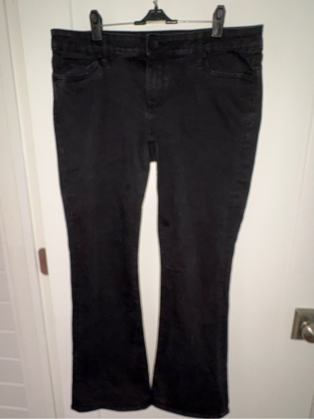 NWOT KUT for the Kloth Karen baby bootcut short jeans sz 14
